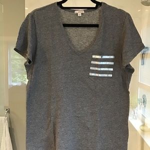 GAP Stripe Pocket Tee Shirt